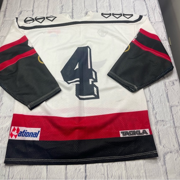 Ottawa Senators Vintage 90’s Tackla Mesh NHL Hockey Jersey Sz XL - Picture 11 of 11